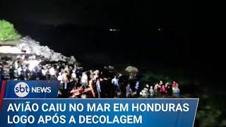 Queda de avião deixa ao menos 6 mortos em Honduras | #SBTNews (18/03/25)