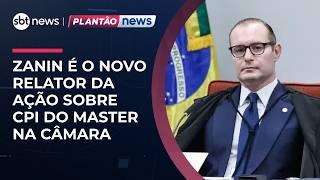 Zanin assume relatoria de ação que pede CPI do Banco Master | #JornaldoSBTNews