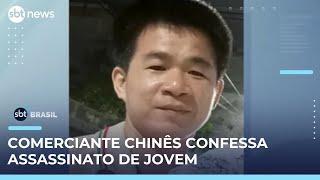 Comerciante chinês confessa ter matado jovem de 18 anos no RJ | #SBTBrasil 