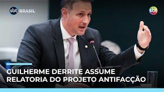 Deputado Guilherme Derrite é escolhido relator do Projeto de Lei Antifacção  | #SBTBrasil