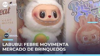 Bonecos Labubu se tornam febre mundial e ganham versões brasileiras | #SBTBrasil 