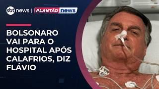 Jair Bolsonaro vai para o hospital após calafrios e vômito, afirma Flávio | #NewsPrimeiraEdição