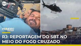 Operação no Complexo da Maré tem tiroteio e Linha Amarela fechada | #SBTManhã