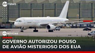 Aeronave militar dos EUA que pousou em Porto Alegre trazia diplomatas, diz PF | #SBTNoticias
