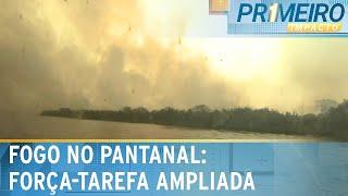 Força-tarefa para combater incêndios é ampliada no Pantanal | Primeiro Impacto (26/06/24)