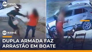 Dupla armada faz arrastão em boate no interior do Rio Grande do Norte | #SBTManhã