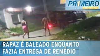 RJ: Entregador é baleado durante tiroteio entre PMs e criminosos | Primeiro Impacto (22/01/25)