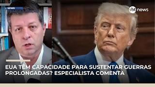 EUA têm capacidade para sustentar guerras prolongadas? Especialista comenta | #NewsPrimeiraEdição