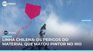 Polícia Civil abre inquérito para investigar morte de pintor vítima de linha chilena | #SBTBrasil 