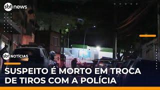 Homem é morto em troca de tiros com a polícia em Osasco (SP) | #SBTNoticias
