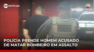 Suspeito de matar bombeiro em 2017 é preso em SP | #SBTNotícias