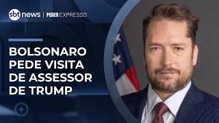 Defesa de Bolsonaro pede a Moraes autorização para visita de assessor de Trump | #PoderExpresso