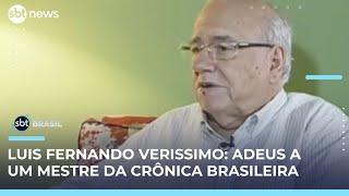Morre Luis Fernando Verissimo, aos 88 anos, em Porto Alegre | #SBTBrasil 