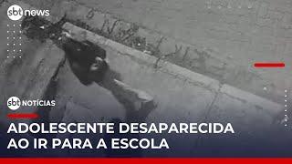 Adolescente desaparece após sair para escola na zona sul de SP | #SBTNotícias