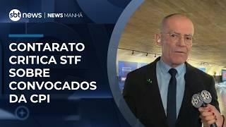 Contarato critica decisões do STF sobre convocados da CPI do Crime Organizado | #NewsManhã