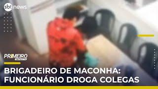 Funcionário é preso acusado de drogar colegas com brigadeiro de maconha | #PrimeiroImpacto