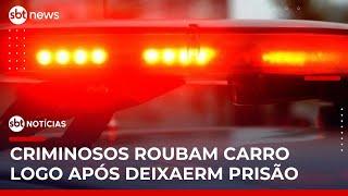 Detentos em "saidinha" são presos após assaltarem comerciante na Grande SP | #SBTNotícias