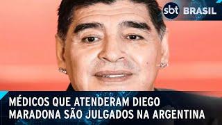 Julgamento sobre morte de Maradona começa na Argentina | SBT Brasil (11/03/25)