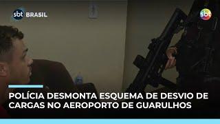 Polícia investiga desvio de R$100 milhões em cargas no Aeroporto de Guarulhos (SP)