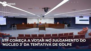 ▶️ STF retoma julgamento do 'Núcleo 3' da tentativa de golpe