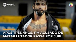 ▶️ SBT Manhã AO VIVO | Após três anos, PM acusado de assassinar lutador Leandro Lo passa por júri