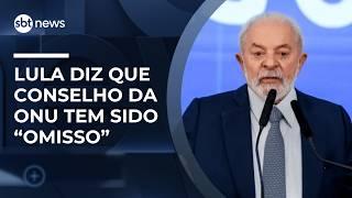 Lula reúne líderes internacionais e fala sobre conflitos globais | #SBTNews