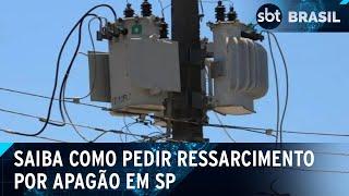 Código de defesa do consumidor prevê o ressarcimento de afetados por apagão | SBT Brasil (16/10/24)