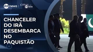 Chanceler do Irã inicia agenda externa em meio a impasse com EUA | #JornaldoSBTNews