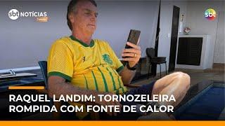 Landim: Bolsonaro tentou abrir tornozeleira com instrumento de calor, dizem fontes | #SBTNotícias