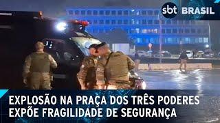 Exército reforça segurança no Palácio do Planalto após atentado | SBT Brasil (14/11/24)