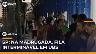 SP: Unidade de saúde deixa pacientes até 12 horas esperando atendimento | #SBTManhã