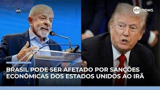 Brasil monitora impactos de sanções dos EUA ao Irã | #JornaldoSBTNews
