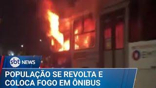Criminosos são mortos ao reagir a abordagem policial na grande São Paulo | #SBTNews (19/03/25)