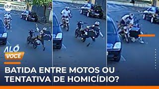 Polícia investiga colisão entre motos de irmãos como possível tentativa de homicídio | #AloVoce