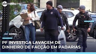 PF investiga lavagem de dinheiro de facção em padarias de São Paulo | #SBTBrasil 