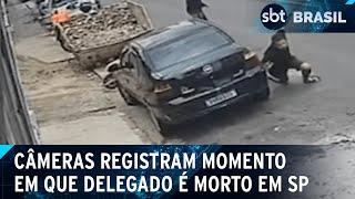 Delegado é morto a tiros durante assalto na zona sul de São Paulo | SBT Brasil (14/01/25)