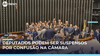 Mesa Diretora da Câmara encaminha pedidos de suspensão de deputados para Corregedoria | #SBTBrasil 