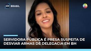 Servidora é presa suspeita de desviar armas de delegacia de Belo Horizonte 
