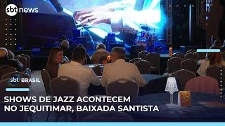 Hotel Jequitimar, em Santos, apresenta programação especial com shows de jazz | #SBTBrasil 