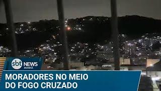 Confrontos entre facções no Morro dos Macacos aterrorizam moradores | #SBTNews (12/12/24)