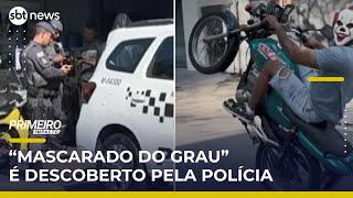 Exclusivo: “mascarado do grau” é identificado e levado à delegacia em SP | #PrimeiroImpacto