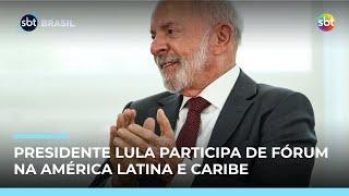 Lula chega ao Panamá para participar de Fórum Econômico da América Latina e Caribe