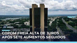Banco Central mantém taxa Selic em 15% para controlar inflação | #SBTBrasil