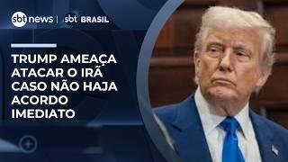 Trump diz que EUA podem "tomar o Irã inteiro em uma noite" e pressiona por acordo 