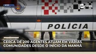 Ação policial mira tráfico e roubos na Zona Norte do Rio | #NewsPrimeiraEdição