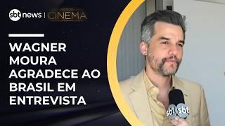 "Já chegamos em um lugar muito bom", diz Wagner Moura em agradecimento ao Brasil | #CinemaNoSBTNews