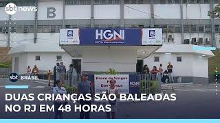 Menino de 5 anos baleado na cabeça está em estado grave, no RJ 
