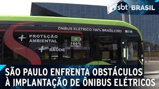 SP estuda implantar ônibus movidos a biometano como alternativa a elétricos | SBT Brasil (25/03/25)