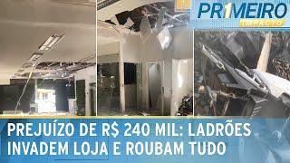 Loja de motos é saqueada e empresário tem prejuízo de R$ 240 mil | Primeiro Impacto (30/01/25)