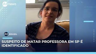 Polícia de São Paulo identifica suspeito de assassinar professora | SBT Brasil (06/05/25)